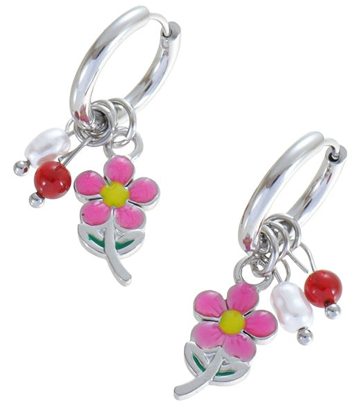 flower earrings