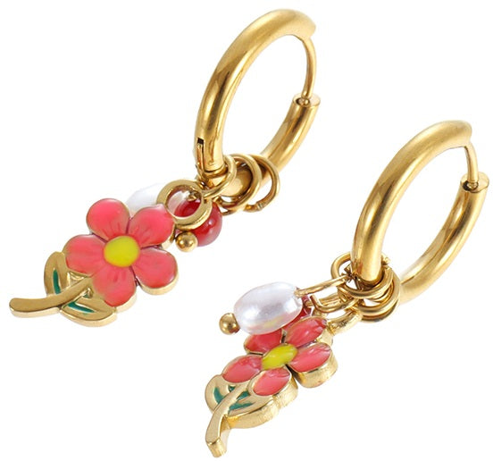 flower earrings