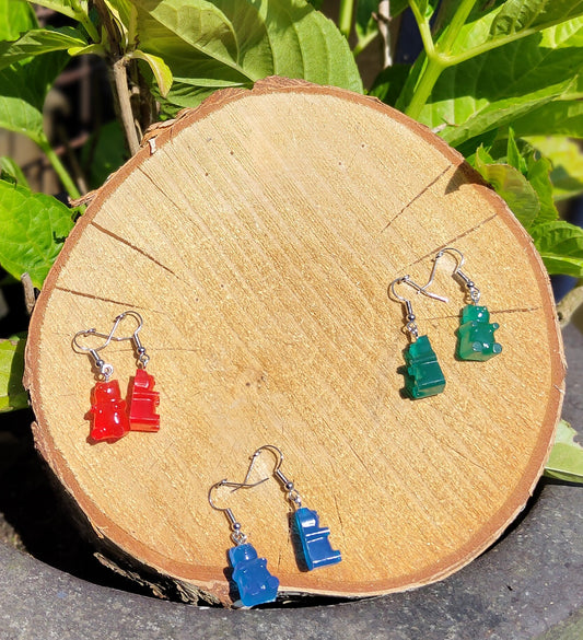 little bears earrings