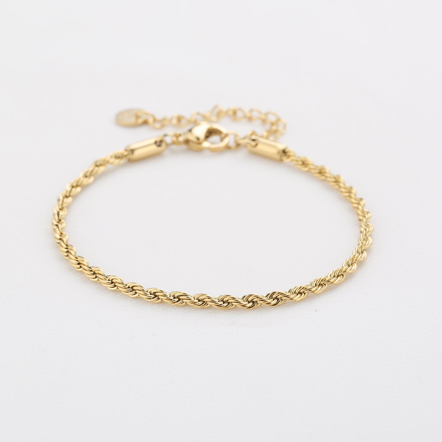Simple twisted bracelet