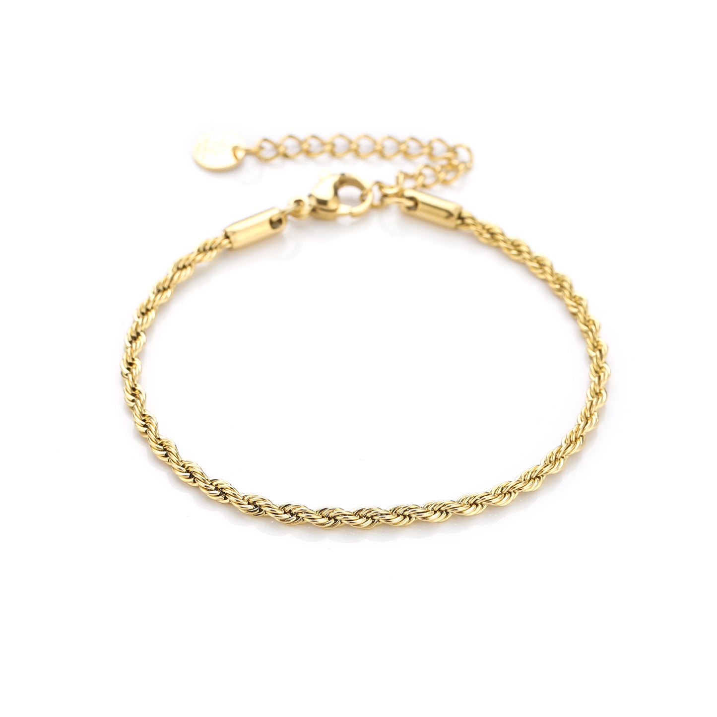 Simple twisted bracelet