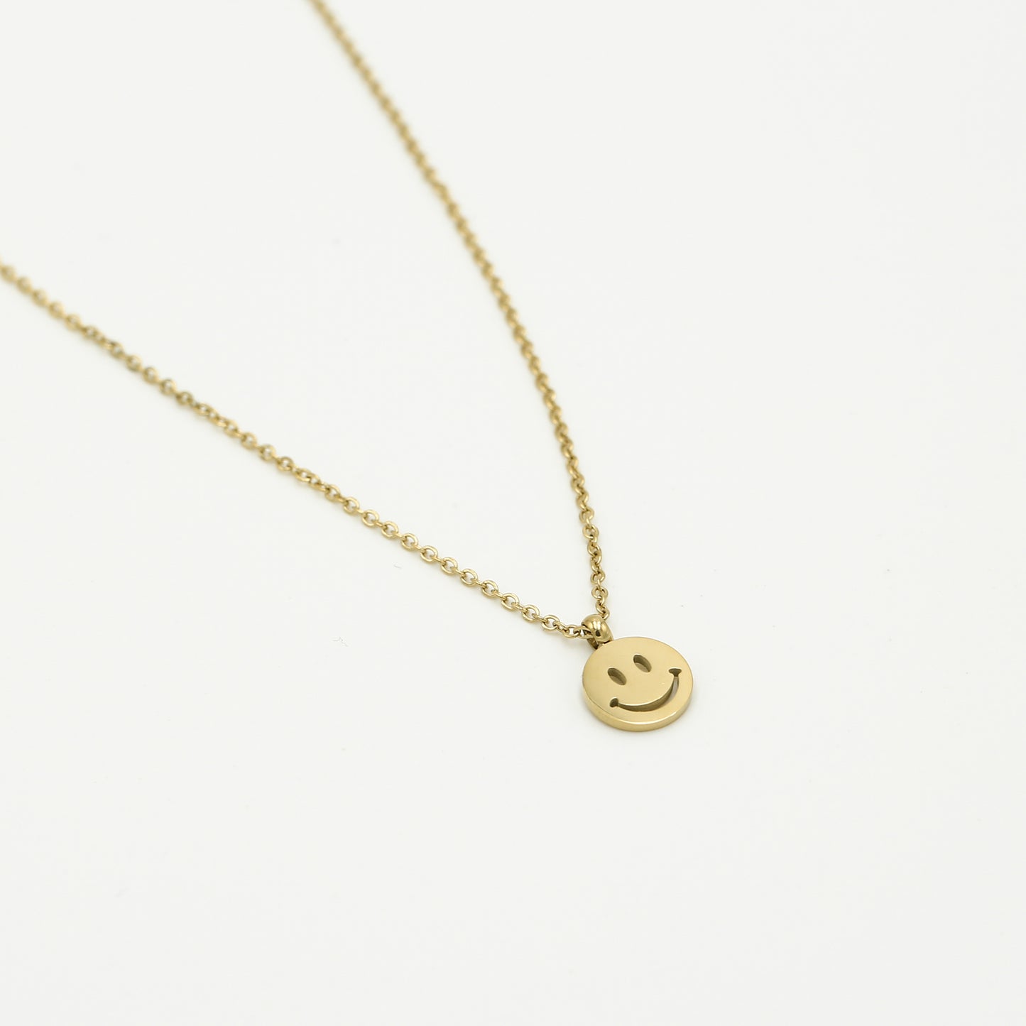 Smiley face necklace