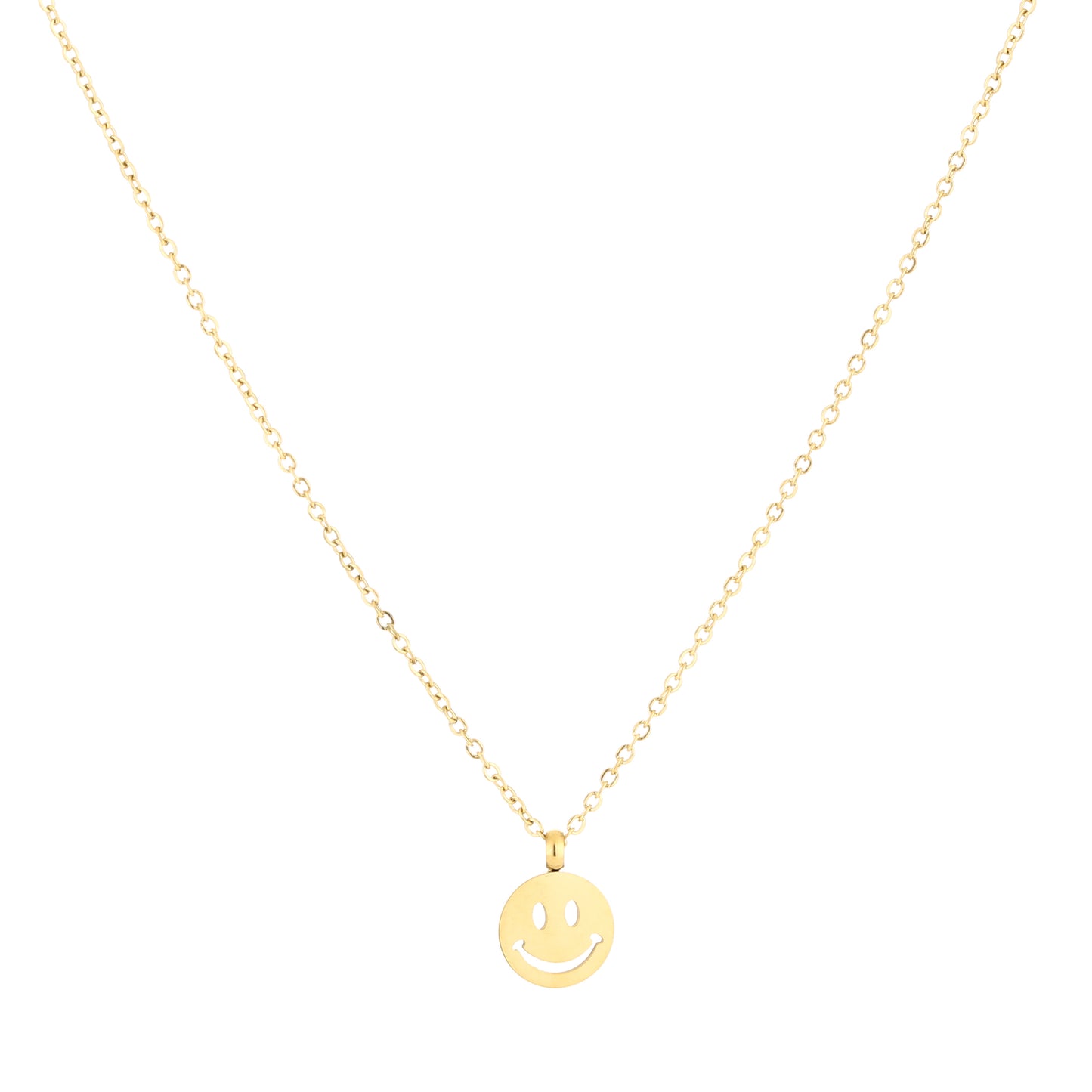 Smiley face necklace